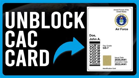 your smart card is blocked|how to unlock my cac.